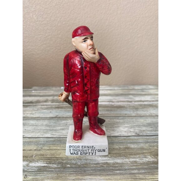 Ideal Japan Other - Poor Ernie I Thought My Gun Was Empty Ideal Japan Hunter Humorous Vintage 1950s